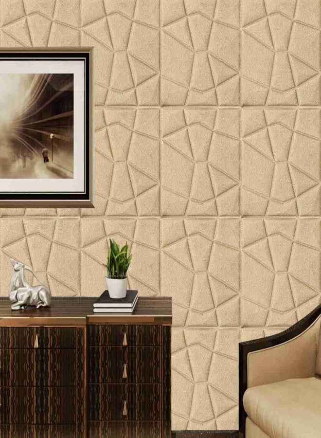 SOJITRA Wallpaper Sheet 3D Diamond PE Foam Waterproof Wallpaper for Bedroom, Office, Kitchen, Balcony,Ceiling Roof,Kids Room,Decoration etc. (70 x 70 cm) (3D Diamond) (20) - Image 4